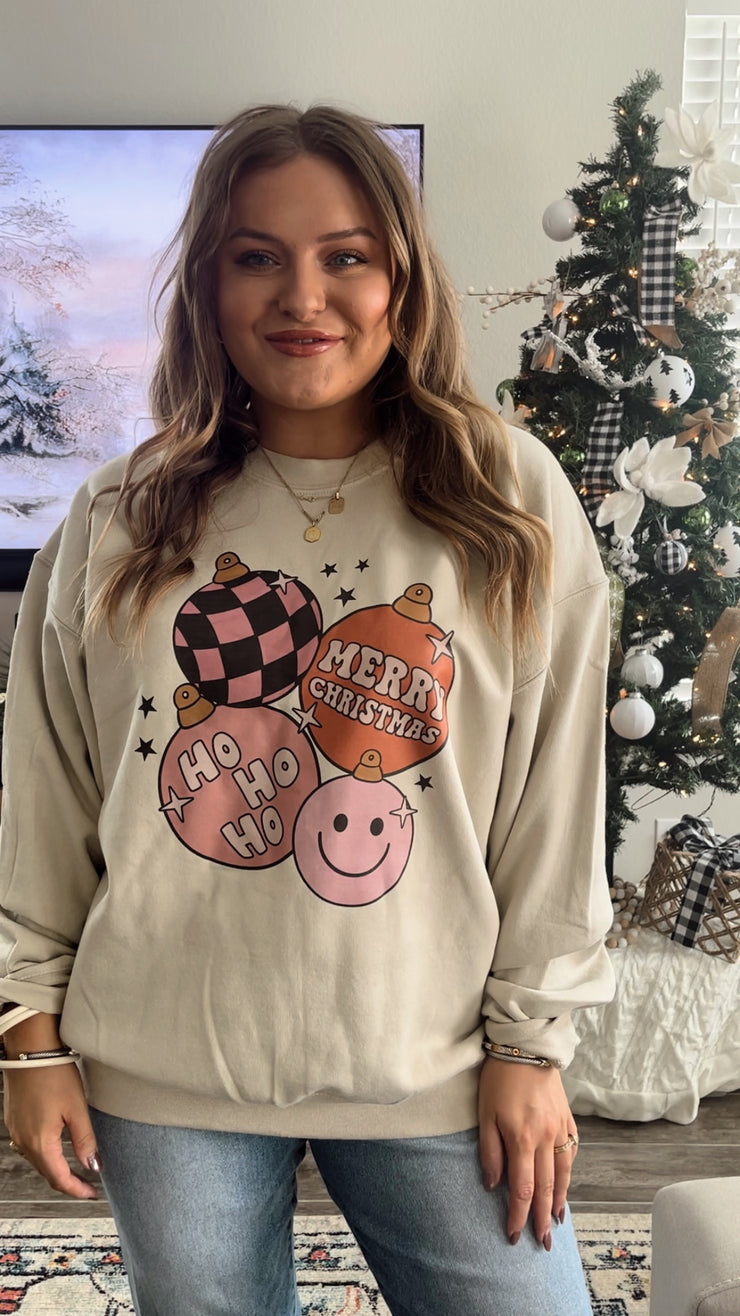 Ornament Sweatshirt -- 2 COLOR OPTIONS