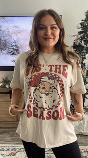 'Tis the Season Santa Tee