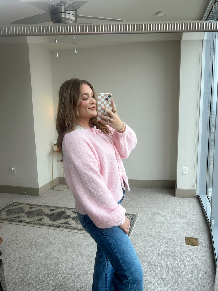 Pink Cloud Sweater Top