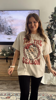 'Tis the Season Santa Tee