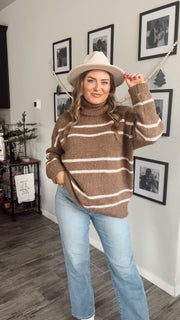 Ava Striped Sweater **FINAL SALE**