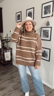 Ava Striped Sweater **FINAL SALE**