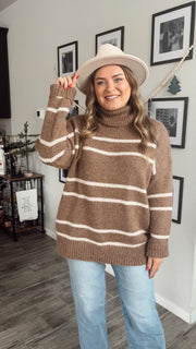 Ava Striped Sweater **FINAL SALE**