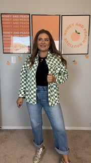 Brooke Checkered Jacket