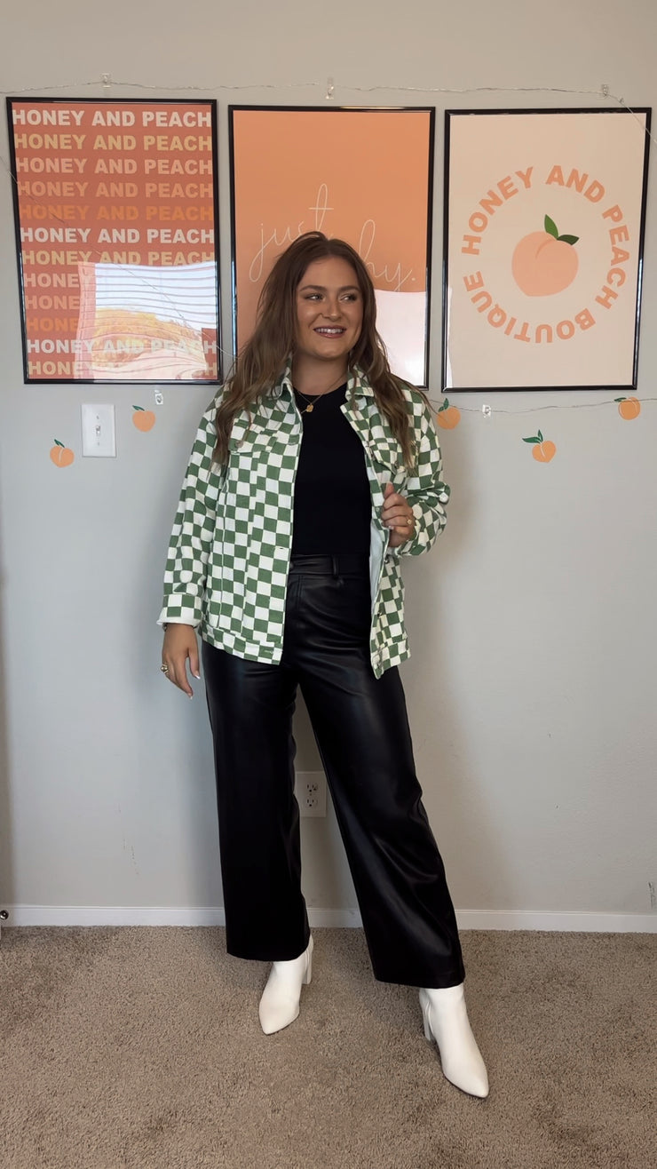 Brooke Checkered Jacket