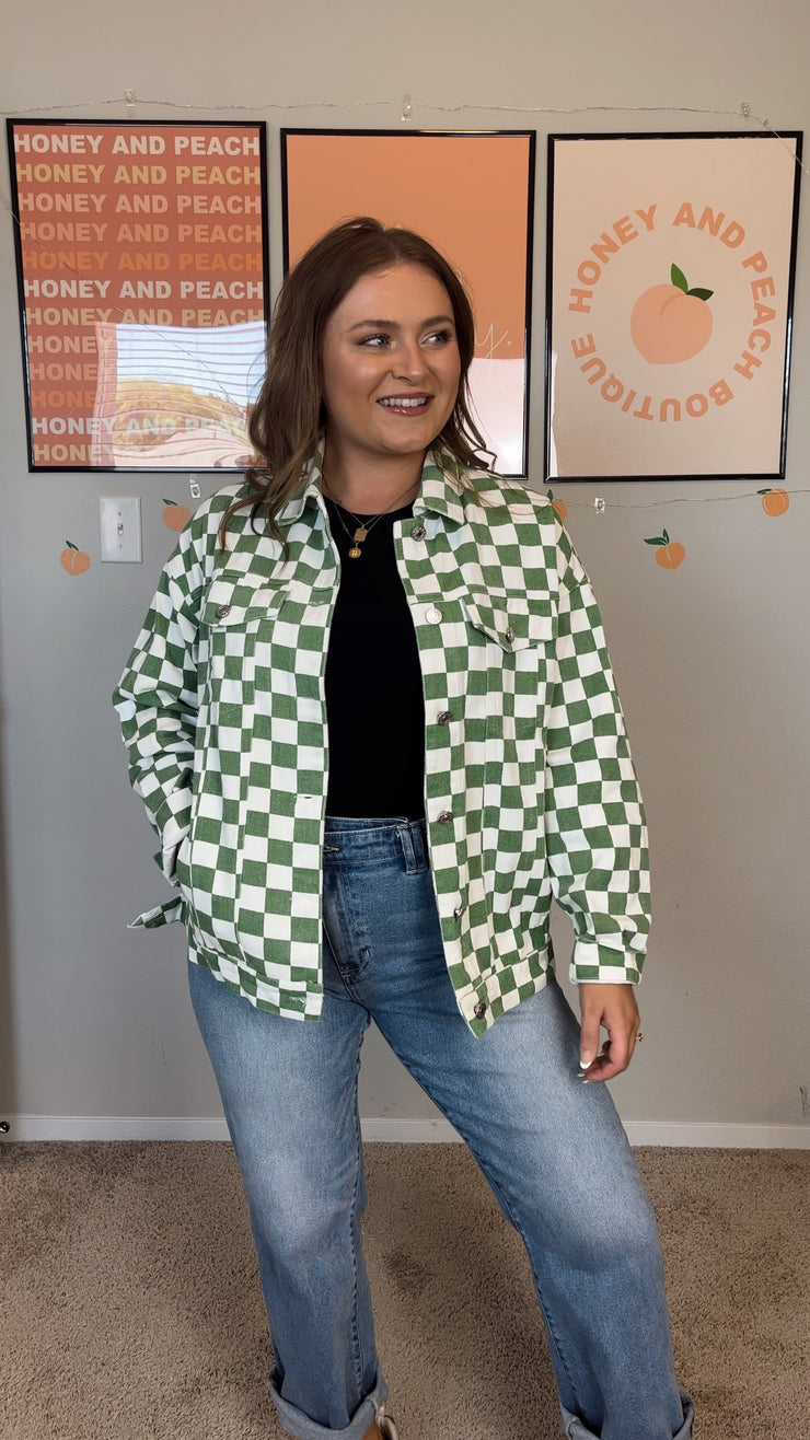 Brooke Checkered Jacket