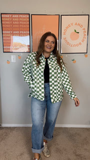 Brooke Checkered Jacket