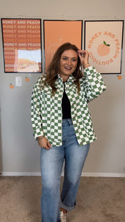 Brooke Checkered Jacket