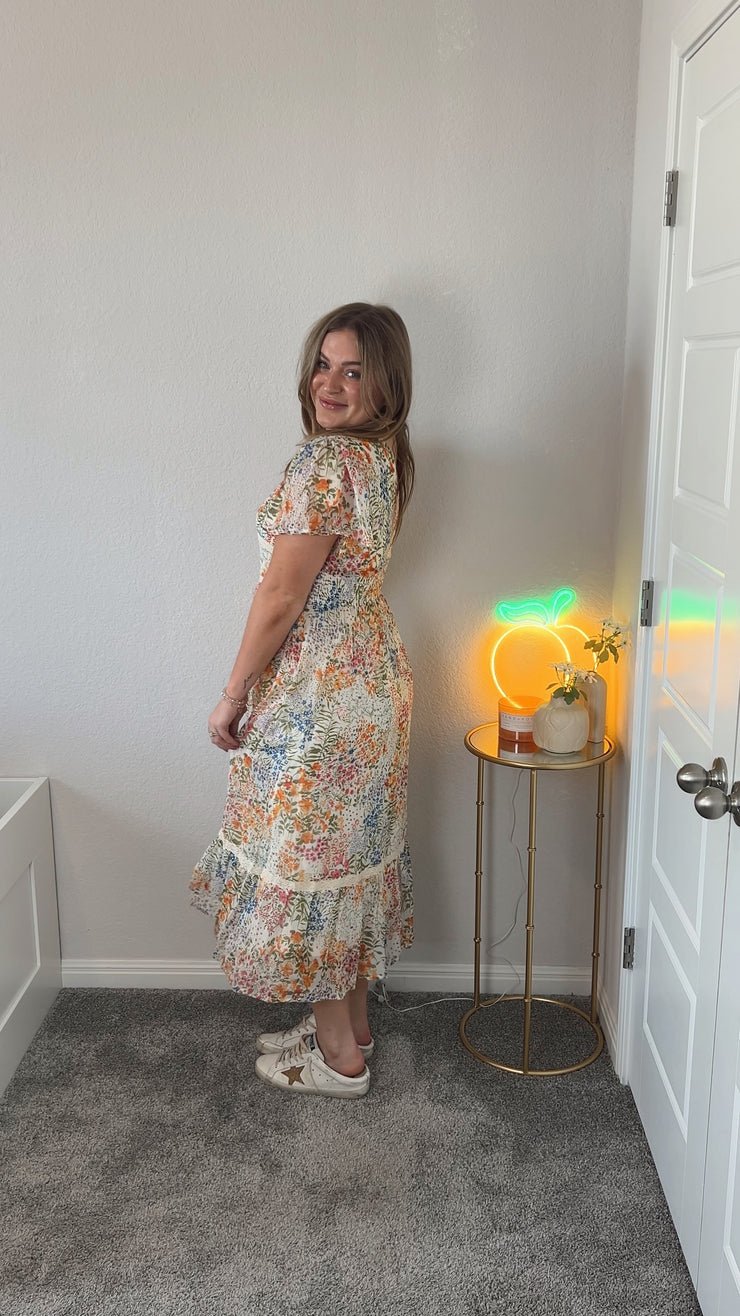 Floral Midi Dress