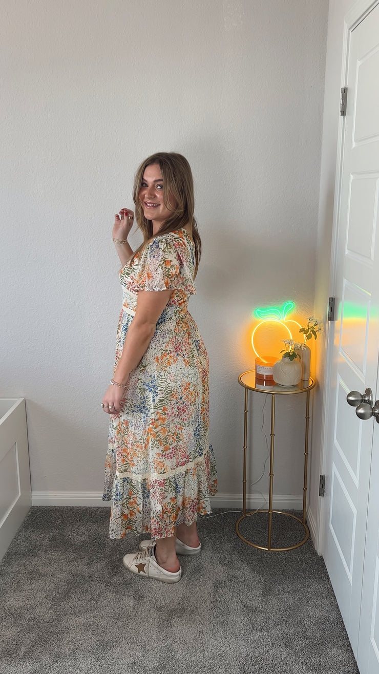 Floral Midi Dress