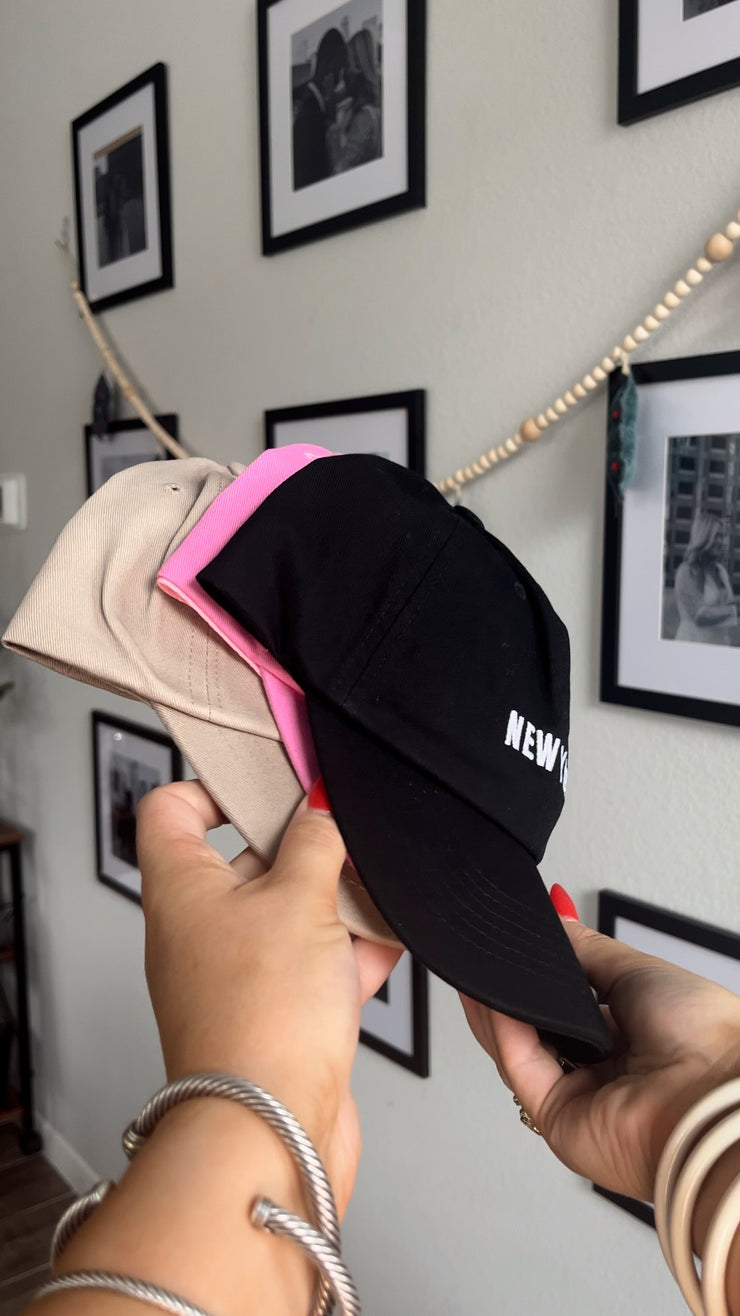 New York Hat // multiple colors