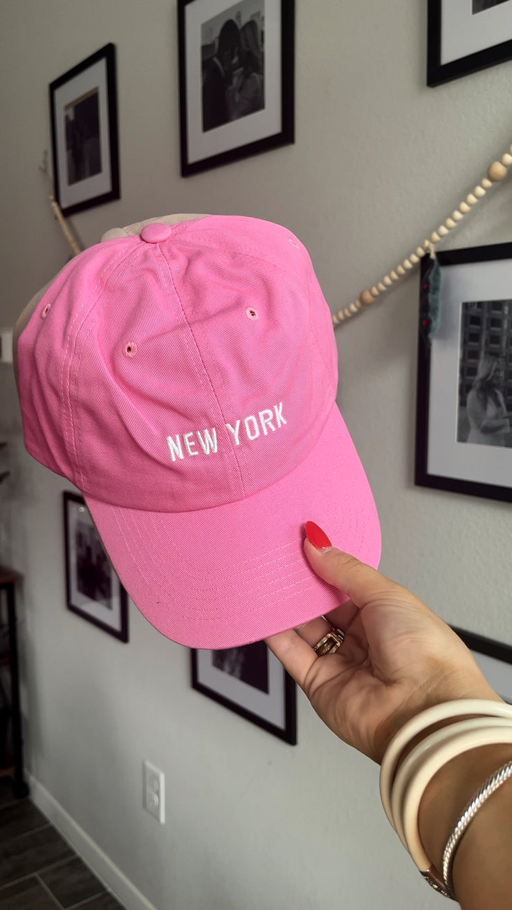 New York Hat // multiple colors