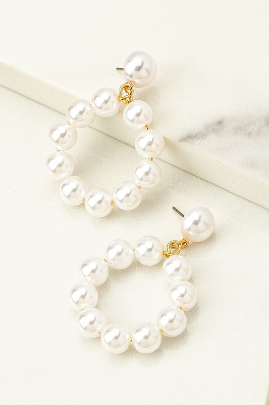 Pearl Drop Earrings