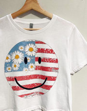 All Smiles America Tee *FINAL SALE*