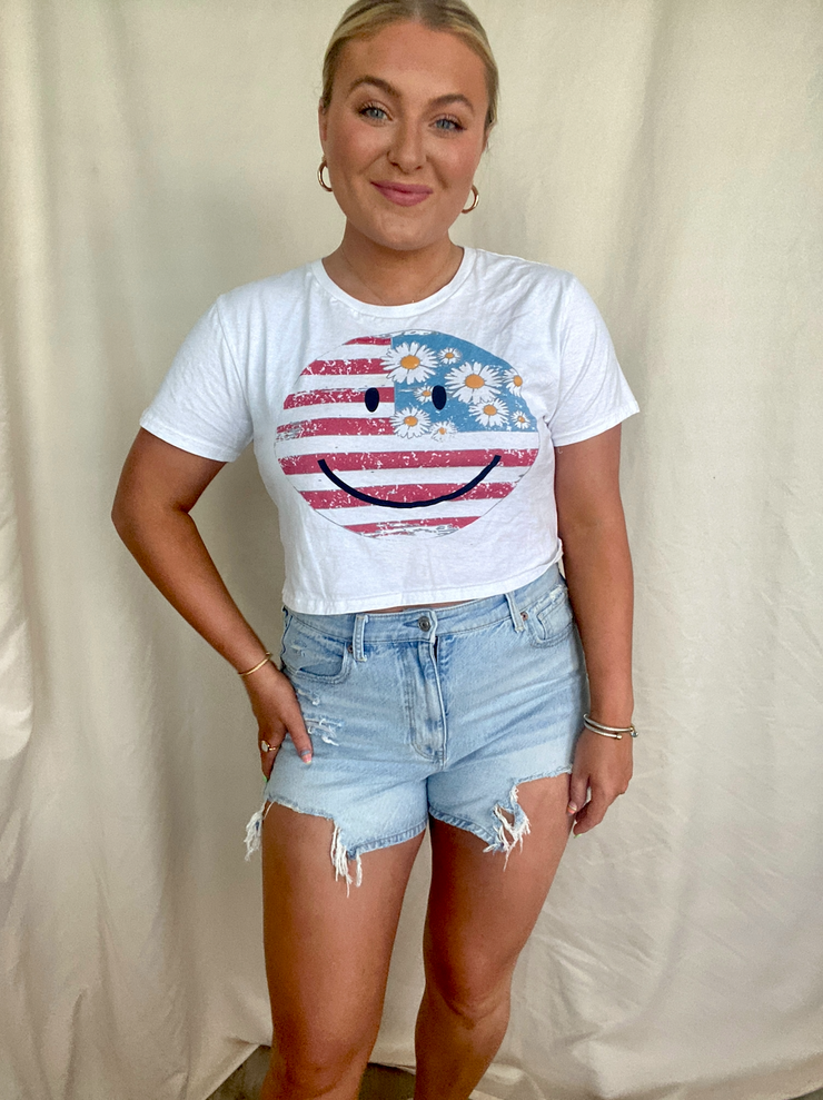 All Smiles America Tee *FINAL SALE*