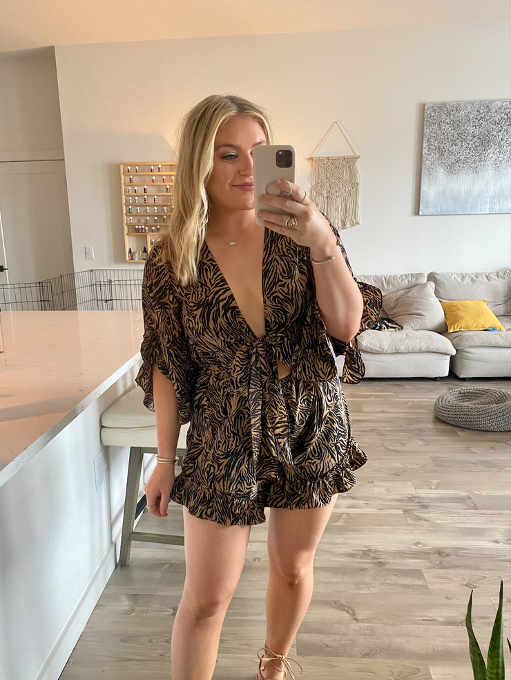 Feeling Good Romper *FINAL SALE*