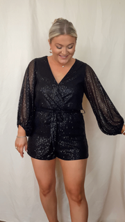 Time To Party Romper **FINAL SALE**