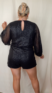 Time To Party Romper **FINAL SALE**