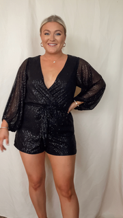 Time To Party Romper **FINAL SALE**